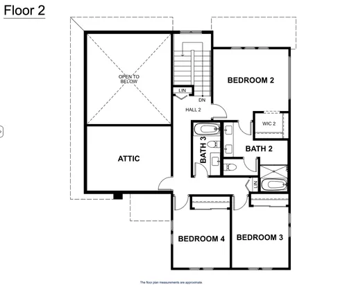 Manor floor plan — Floor 2