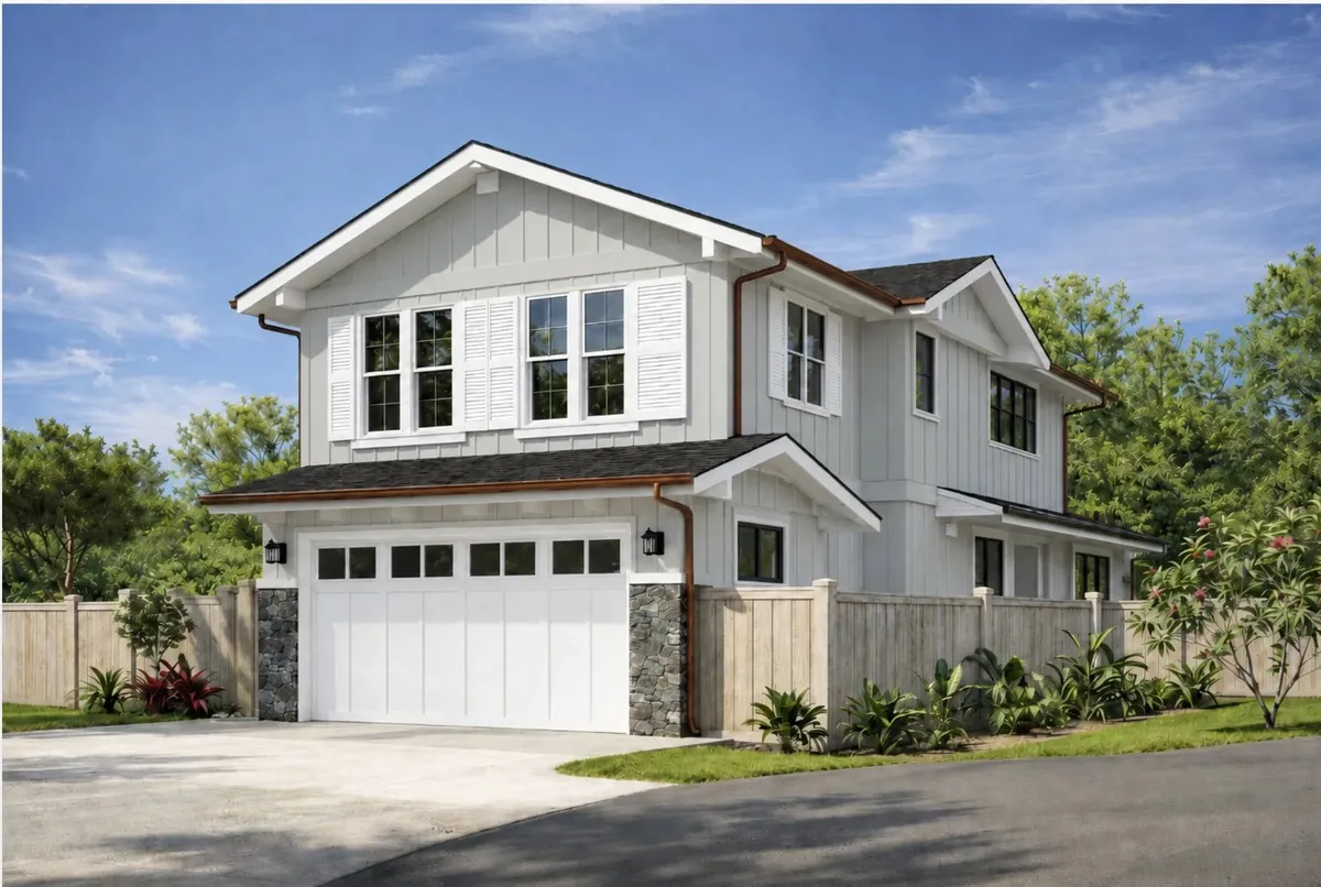 Rendering of the Haven home design at Aria Lane Mānoa